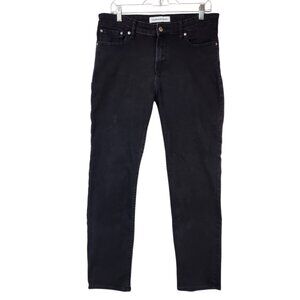 Calvin Klein Jeans Mens W34 x L30 Black Slim Jeans